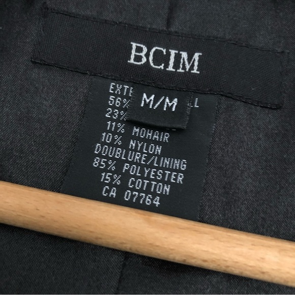 BCIM wool mohair winter trench coat - Picture 11 of 12